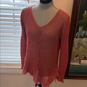 EILEEN FISHER Pink Knit Sweater